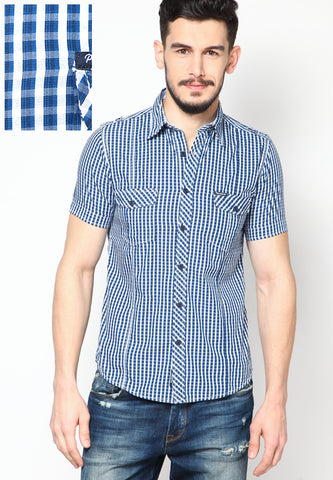 Pepe Jeans Blue Casual Shirts